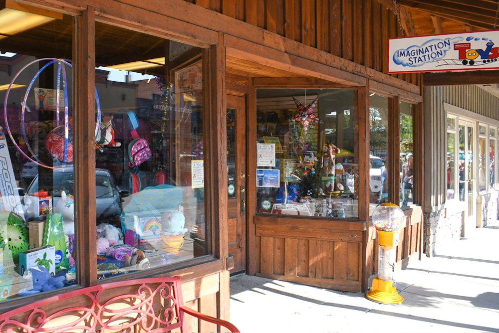 Whitefish Montana shopping Imagination Station Toys