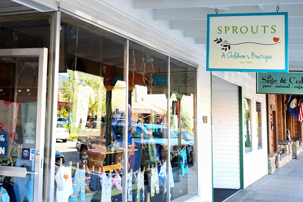 Whitefish Montana Sprouts Children's Boutique