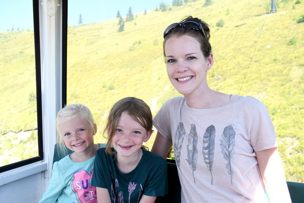 Family activities in Montana scenic Gondola ride