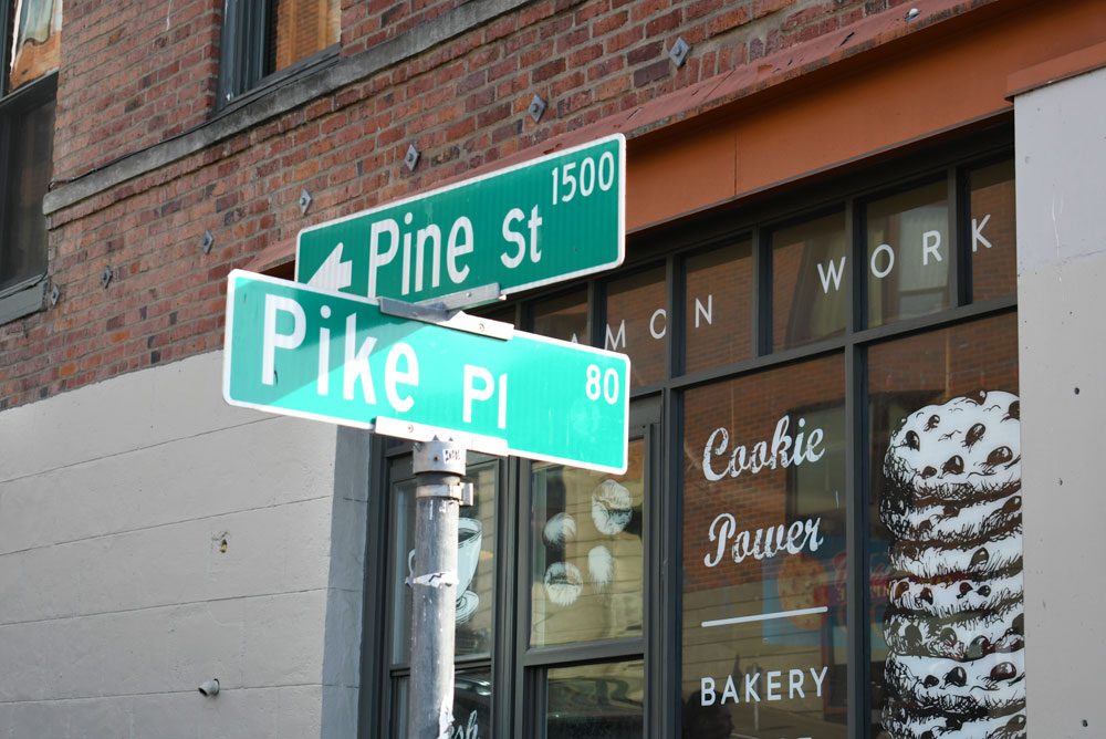 Downtown Seattle Pike Place Market family visit