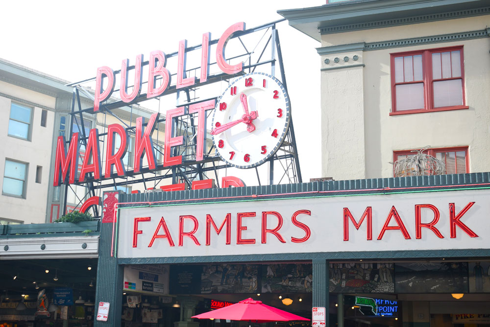 Pike Place Market Downtown Seattle things to do with kids