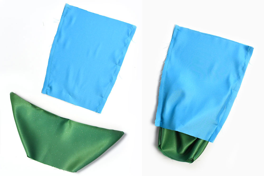 Cute doll mermaid tails sewing craft project