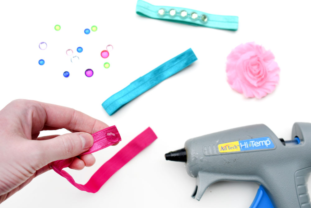 How to make beautiful elastic doll headbands