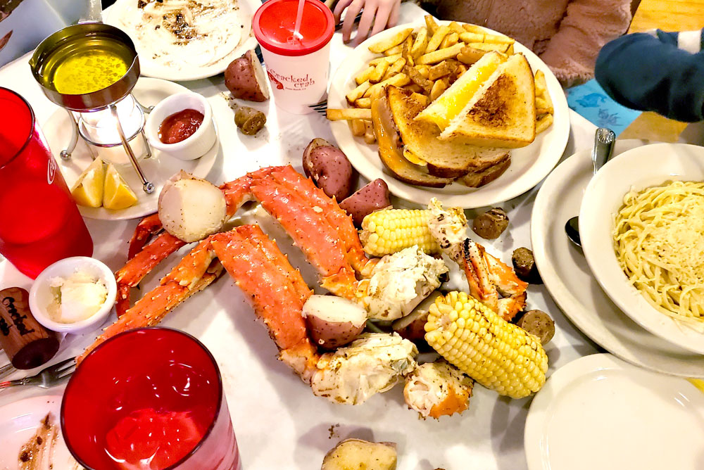 Pismo Beach cracked crab restaurant