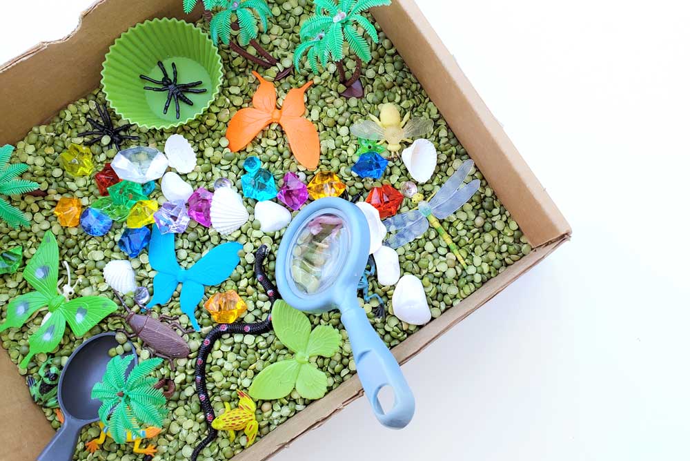 diy themed sensory bins kids activities