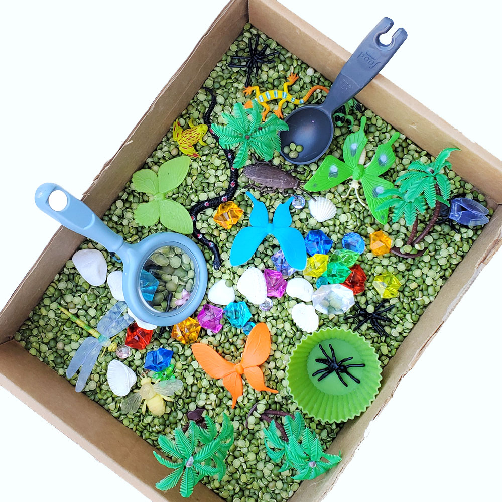 How to Make a Kids Sensory Bin
