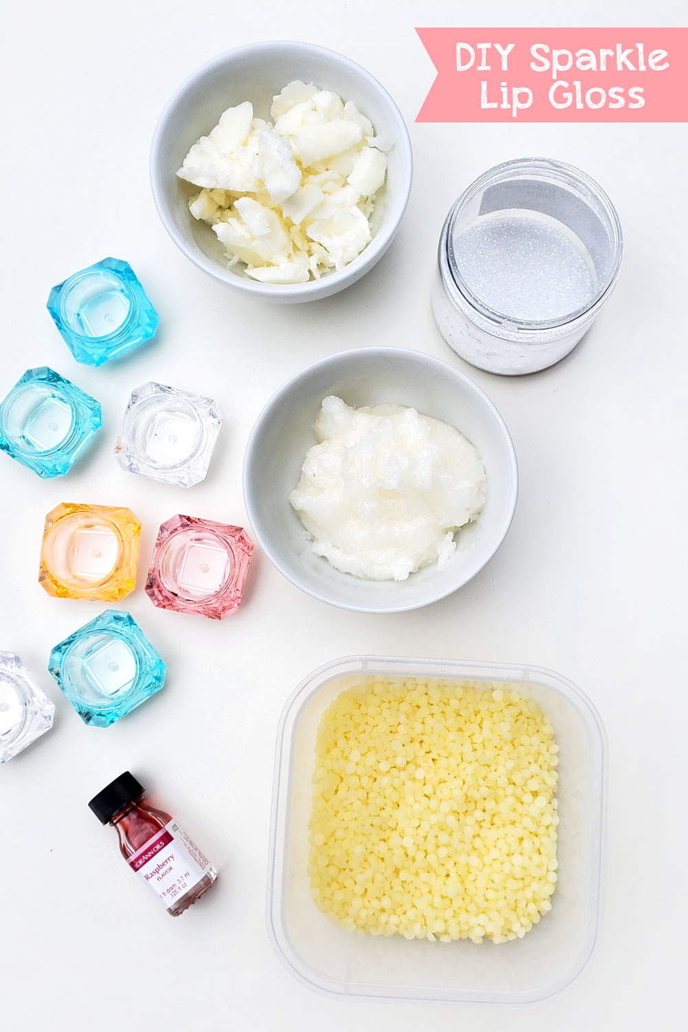 diy lip gloss add sparkle and color