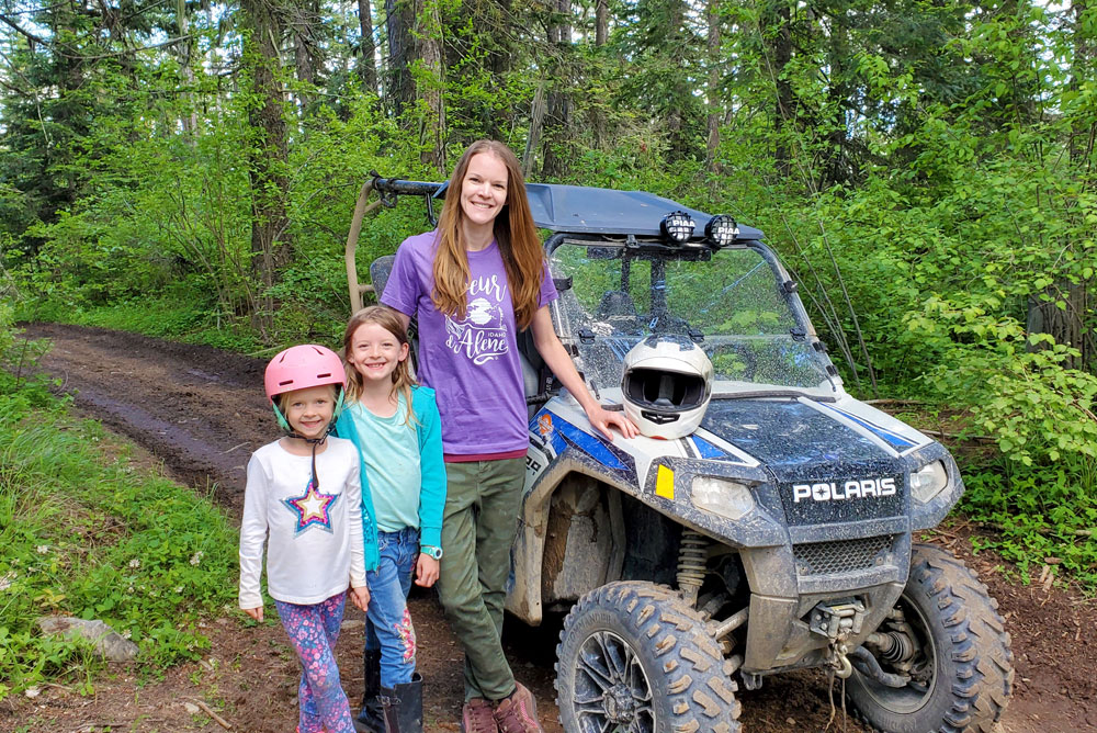 Off-road trails near Bunco Road trailhead Coeur d'Alene Idaho
