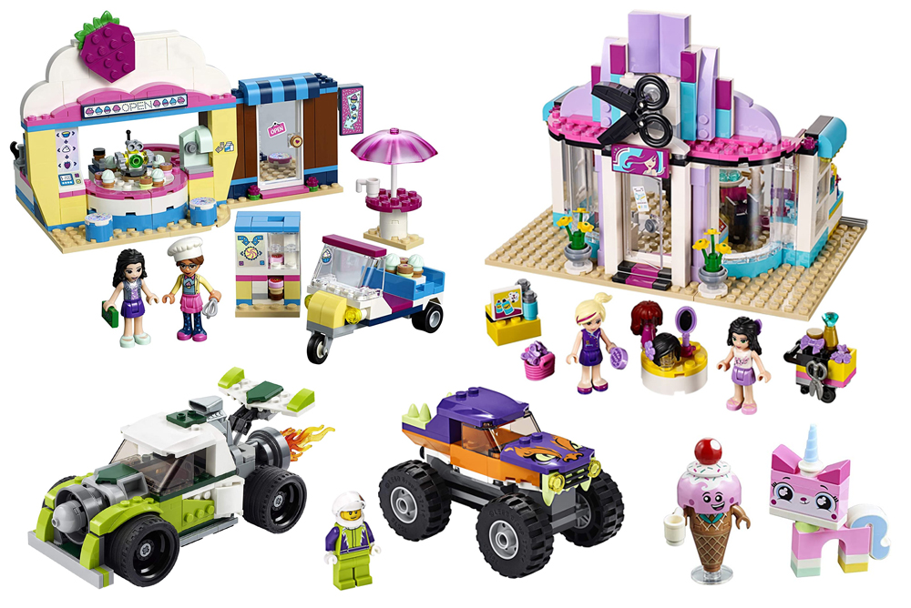 Fun kids summer toys Lego play sets and Friends