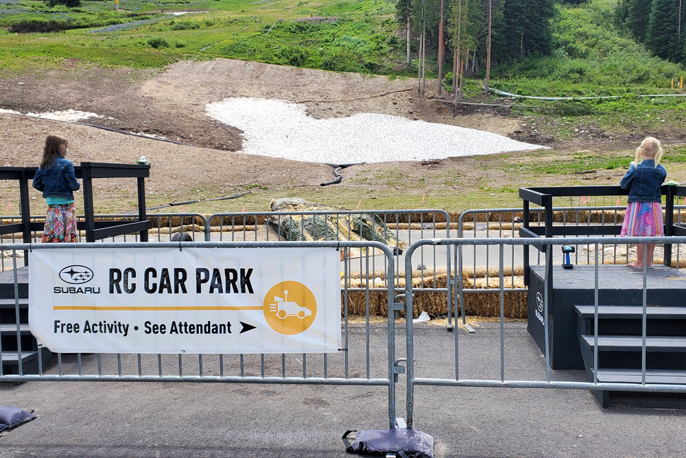 Remote control park Copper Mountain kids activity