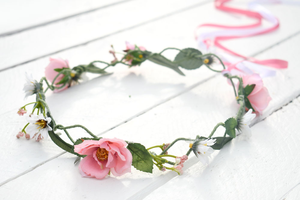 adorable and easy diy flower crowns kids craft