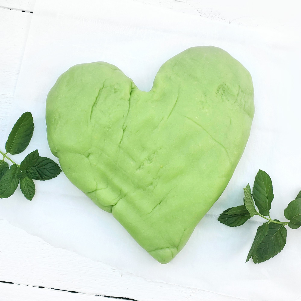Mint Playdough DIY Sensory Activity