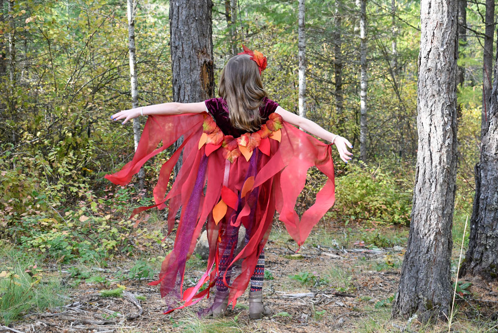 no sew phoenix costume