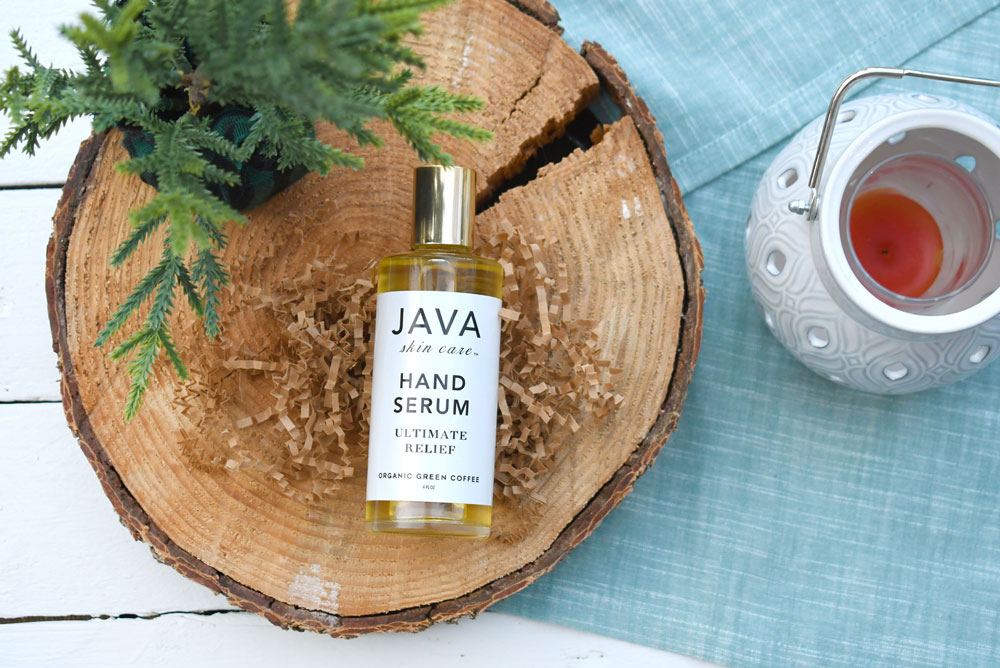 Java Skincare green coffee hand serum