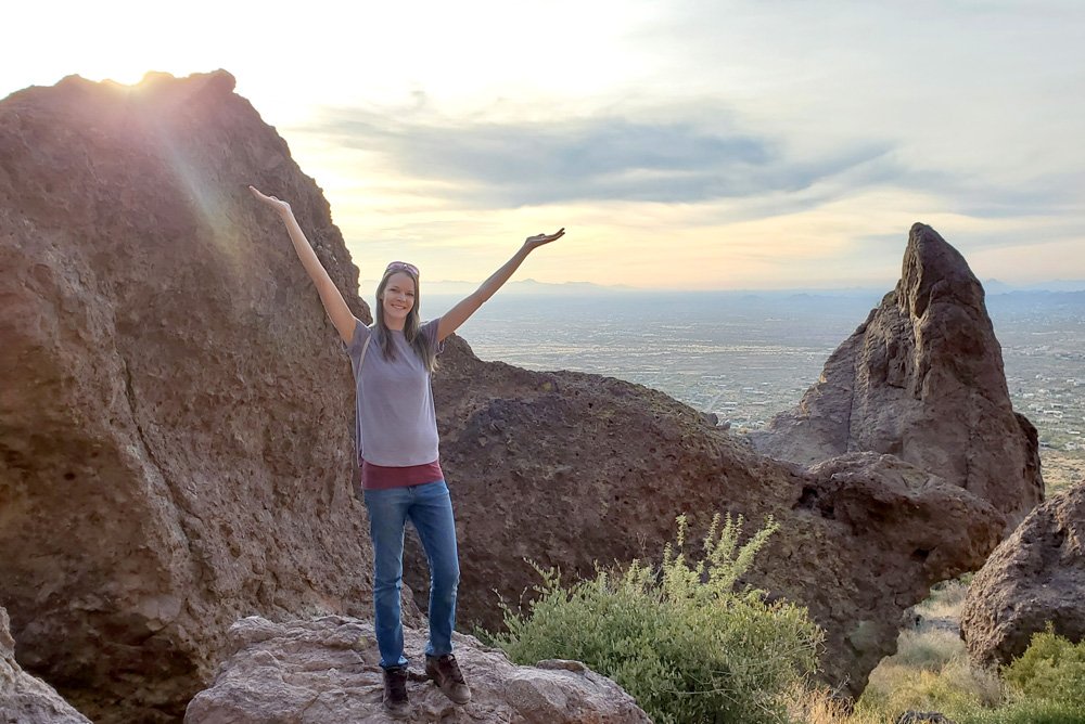 Siphon Draw Trail at Lost Dutchman State Park in Apache Junction, Arizona