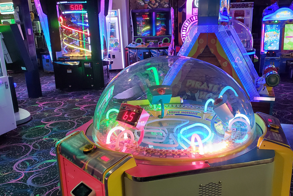 Things to do in Coeur d'Alene Idaho Triple Play arcade 