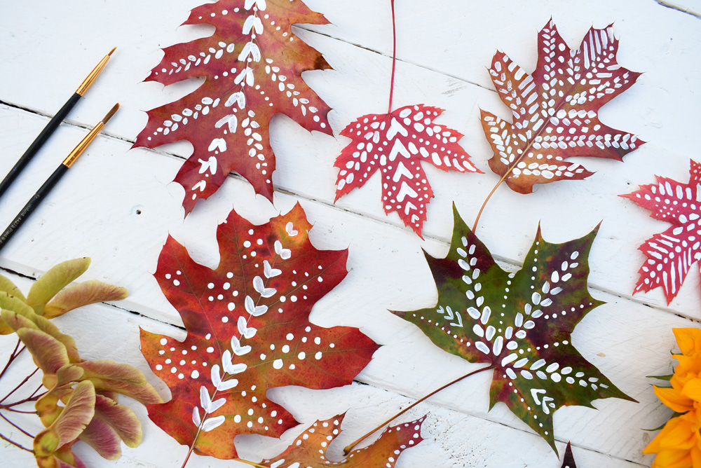 fun autumn kids art project