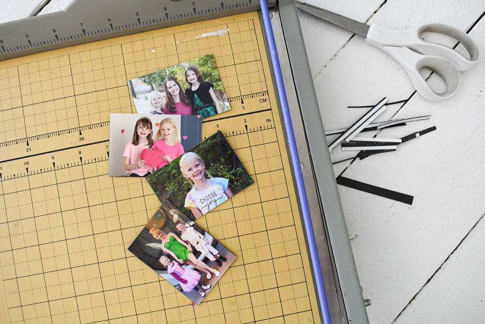 Easy DIY photo magnets craft