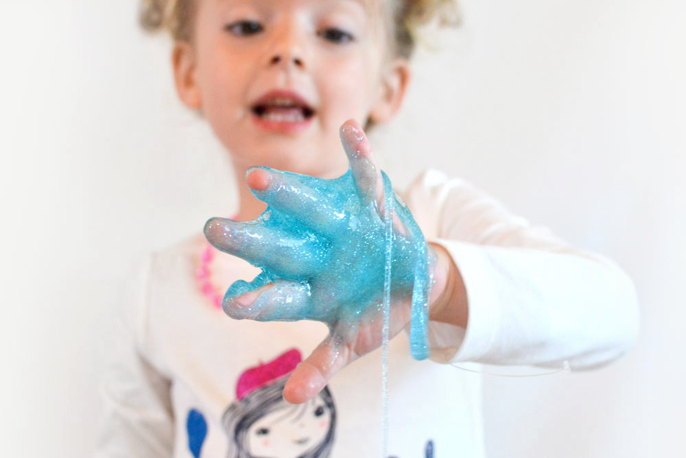 glitter slime for kids