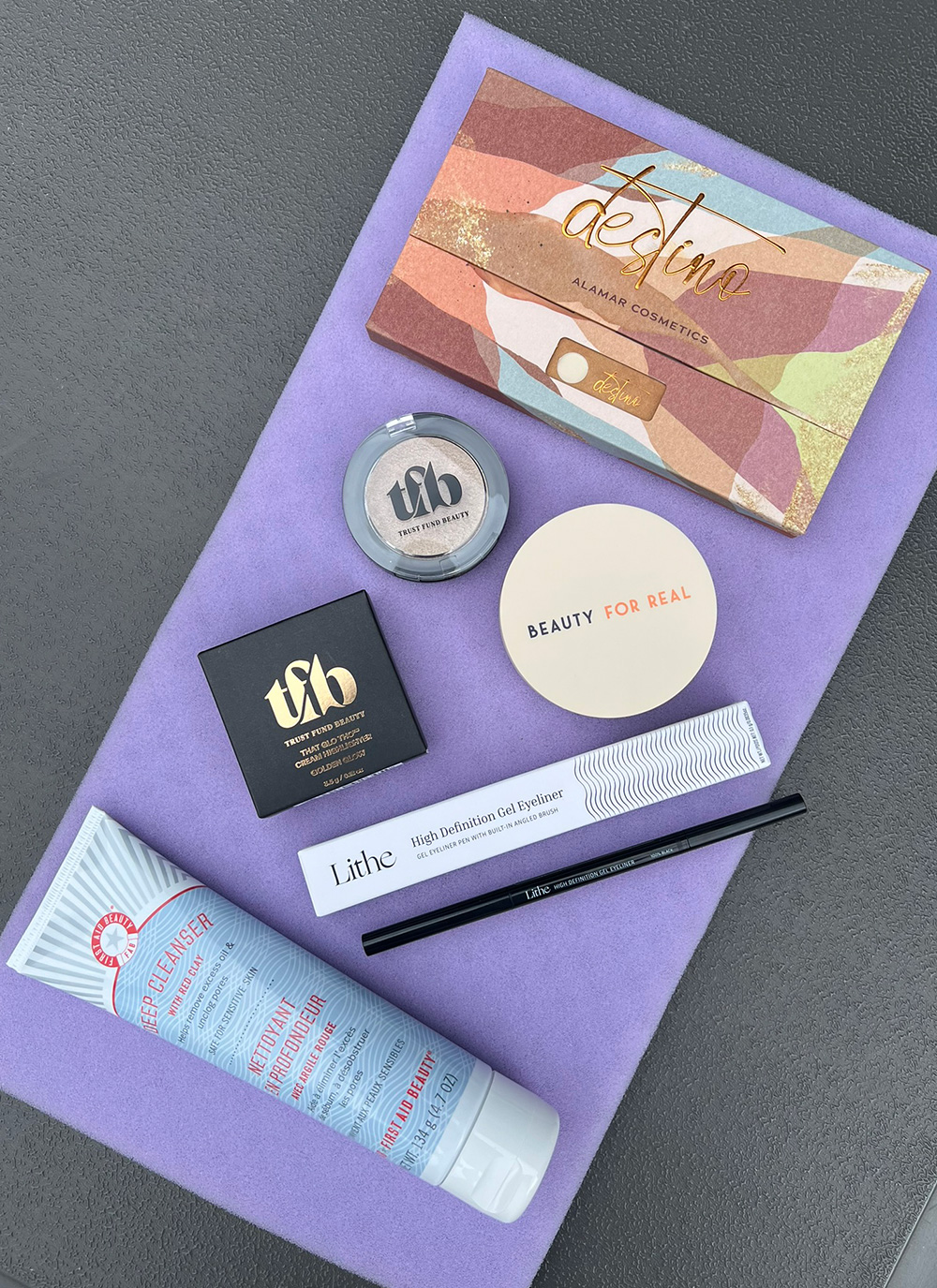 IPSY box makeup Trust Fund Beauty Alamar Cosmetics