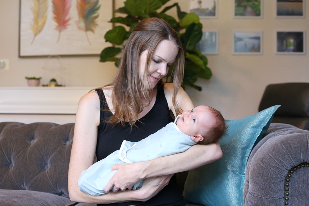 keababies swaddle with mommy