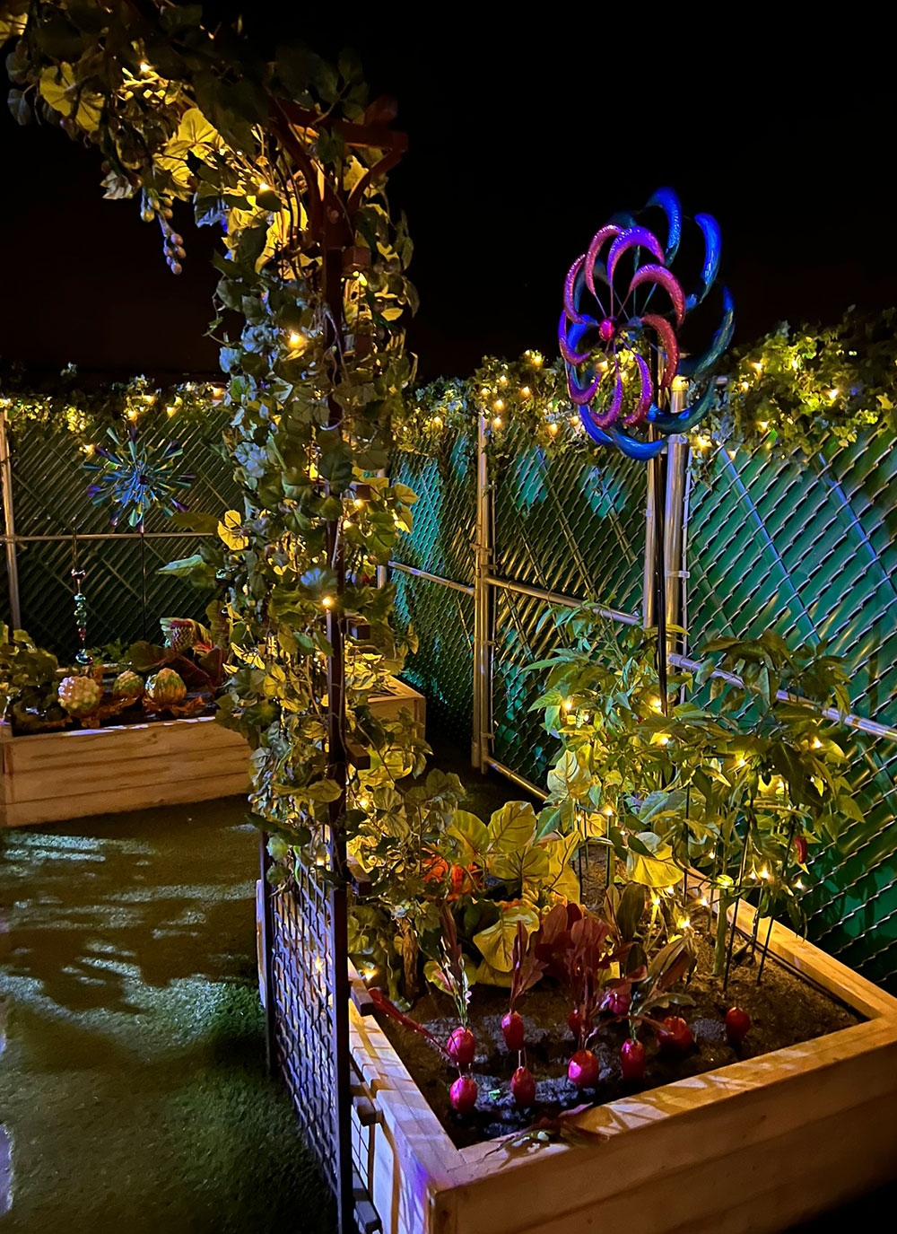 the real unreal vegetable garden