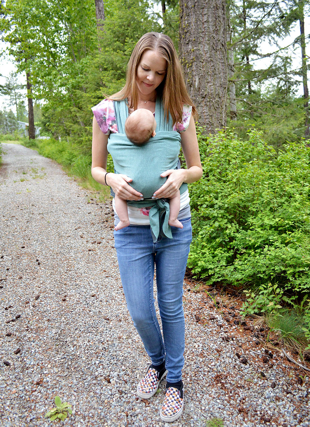 family hikes baby Moby Wrap summer essentials