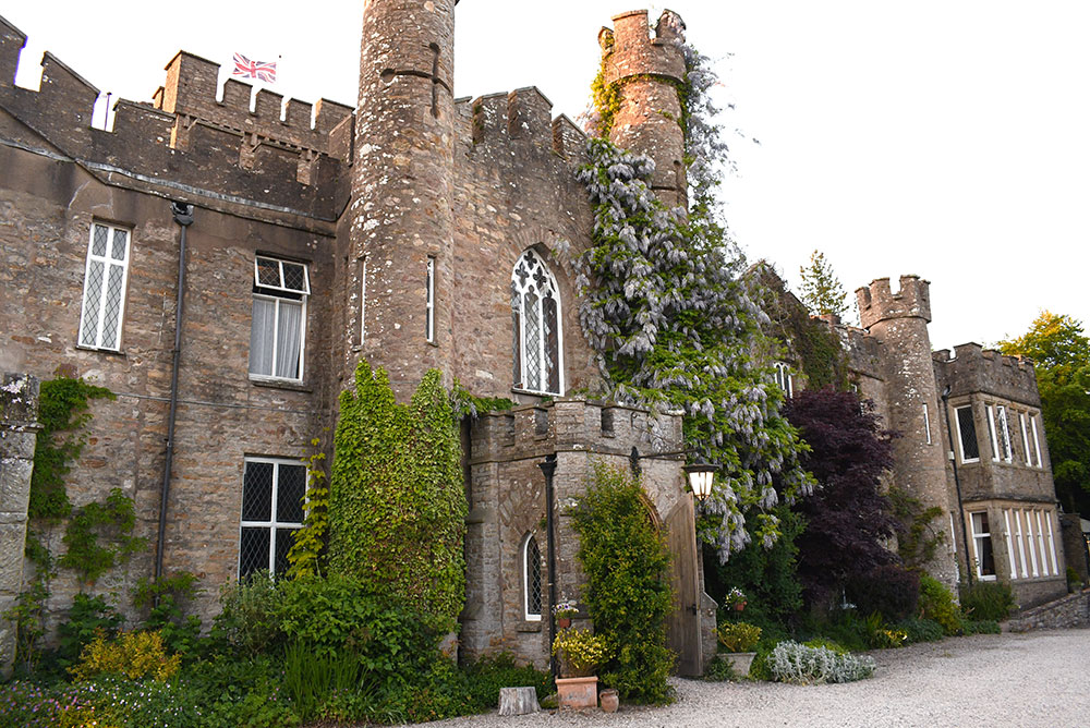 Augill Castle entrance 19th century England