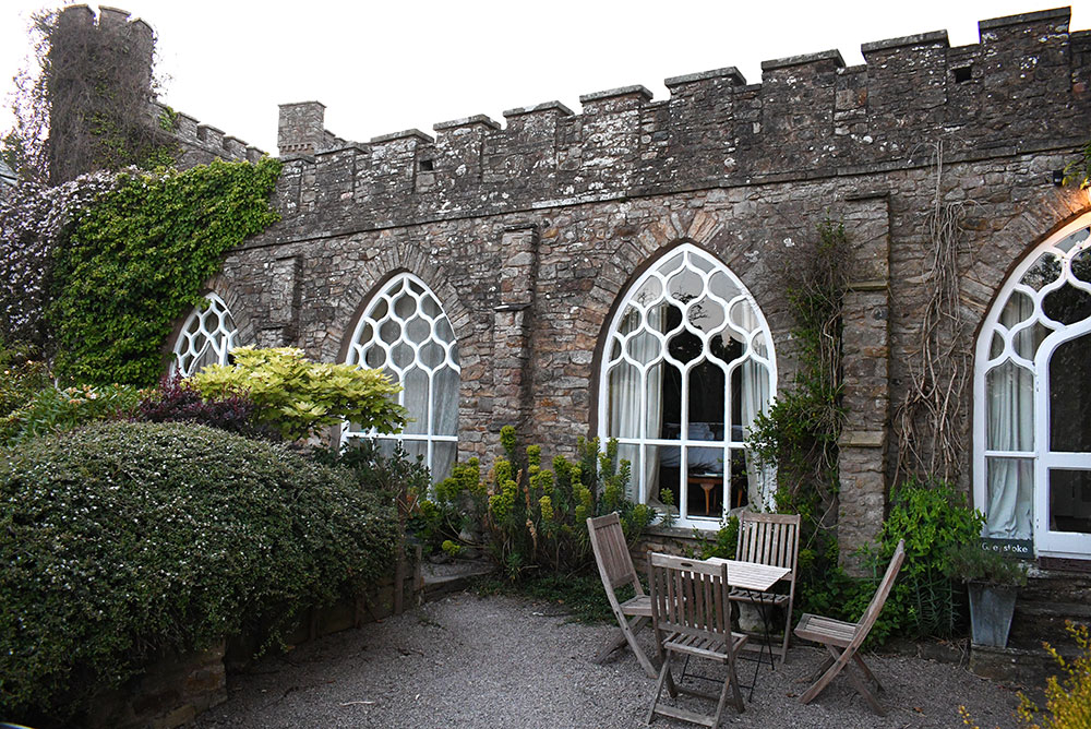Augill Castle hotel orangery room