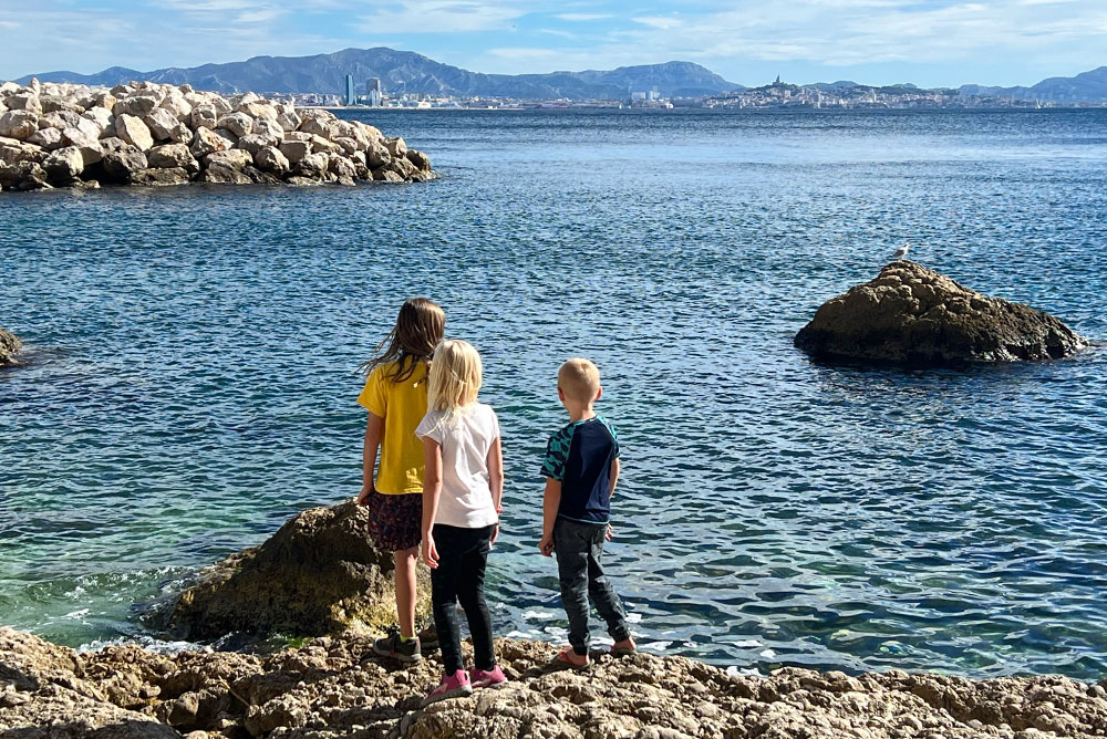 exploring the Mediterranean sea with kids