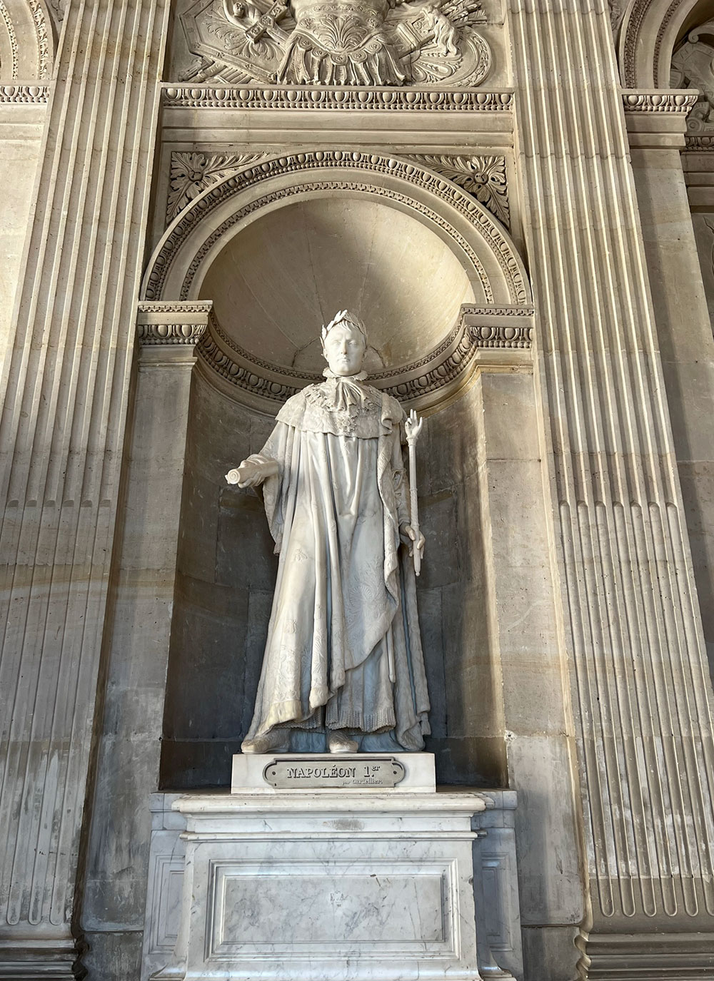 Napoleon Bonaparte statue at Versailles