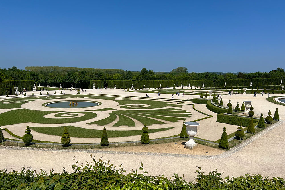 Palace of Versailles ornamental gardens