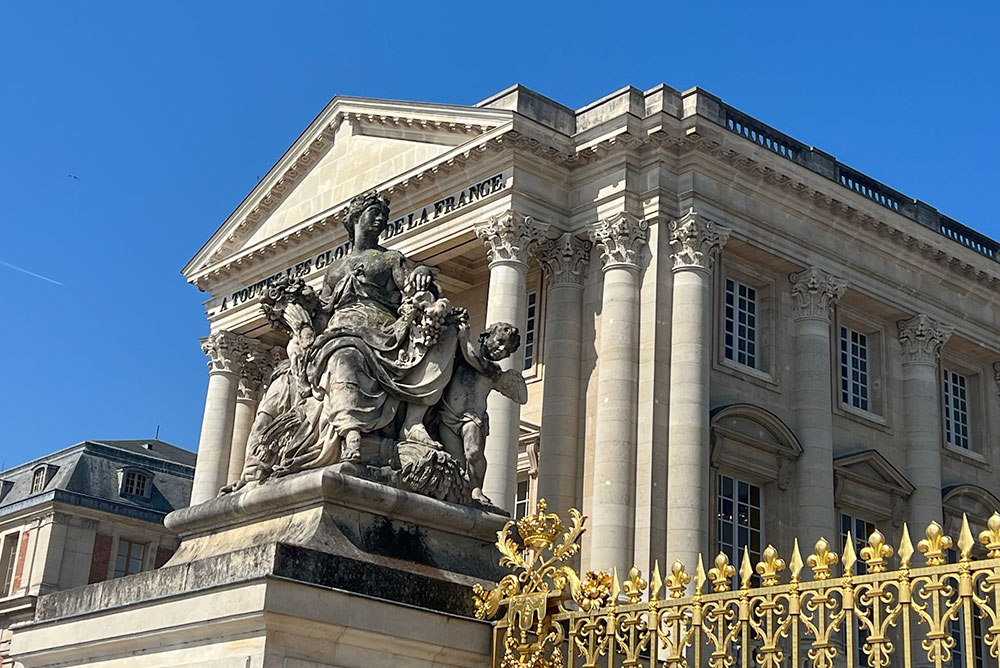 Palace of Versailles entrance