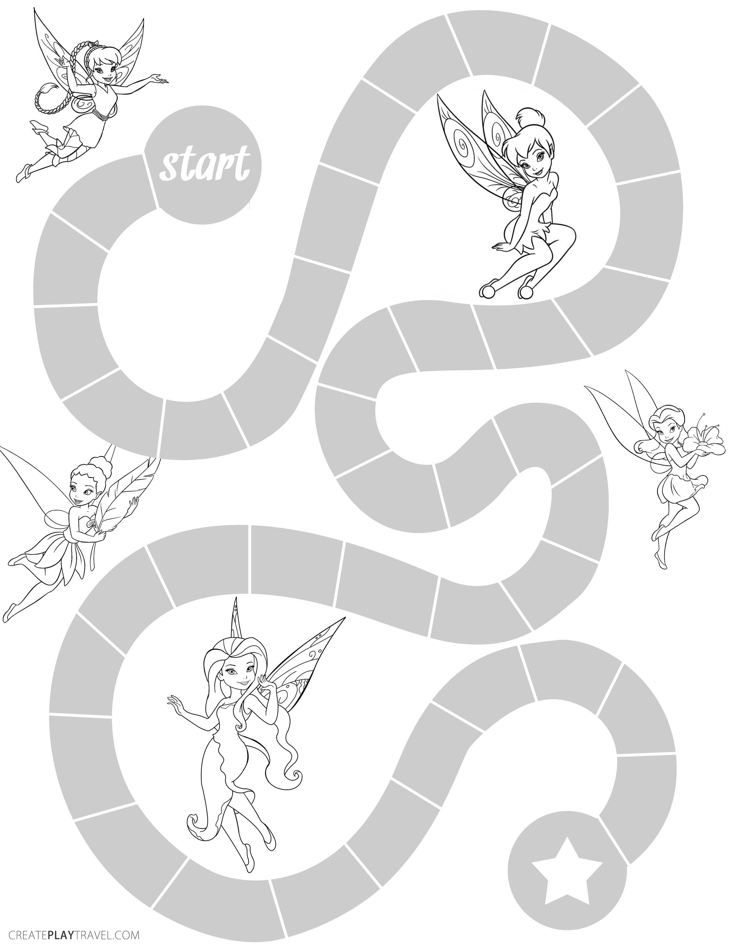 Potty Training Reward Chart Tinkerbell Fairies Printable
